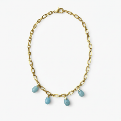 Collier Aigue Marine - Éclat