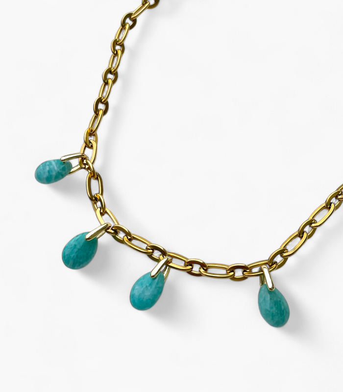 Collier Amazonite - Éclat