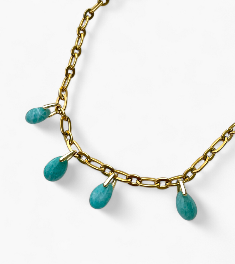 Collier Amazonite - Éclat