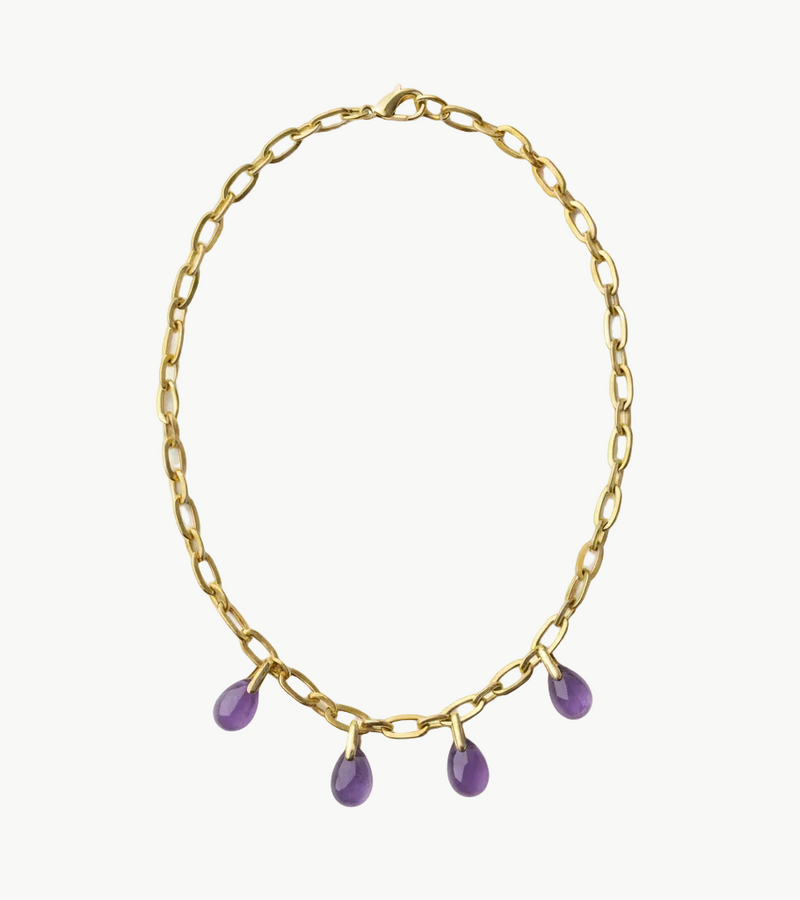 Collier Améthyste - Eclat