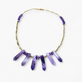 Collier Améthyste - Violette