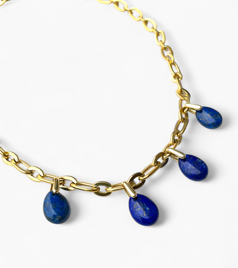 Collier Lapis Lazuli - Éclat