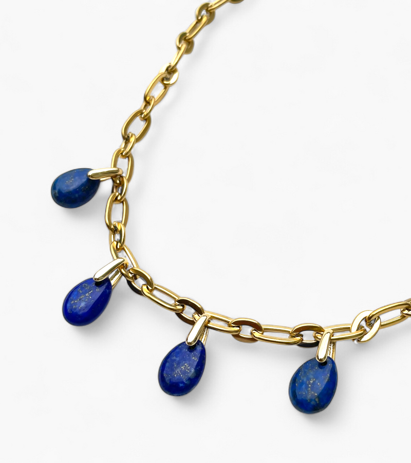 Collier Lapis Lazuli - Éclat