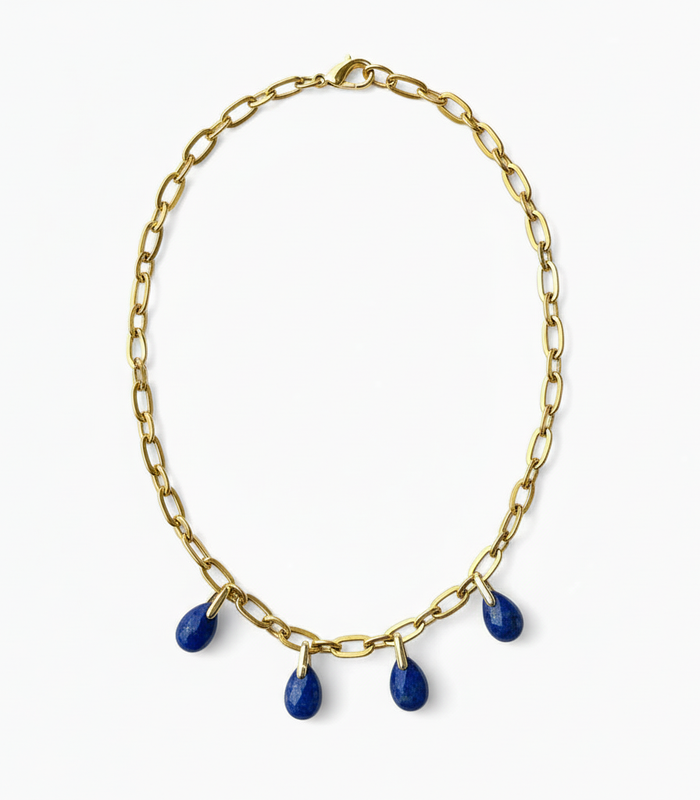 Collier Lapis Lazuli - Éclat