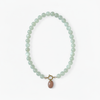 Collier Pierre de lune blanche