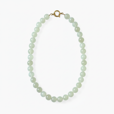 Collier Pierre de lune blanche