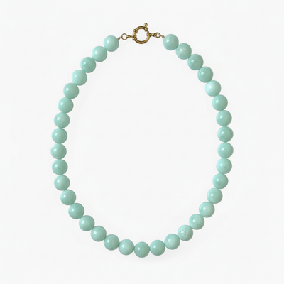 Collier Pierre de lune Garnierite