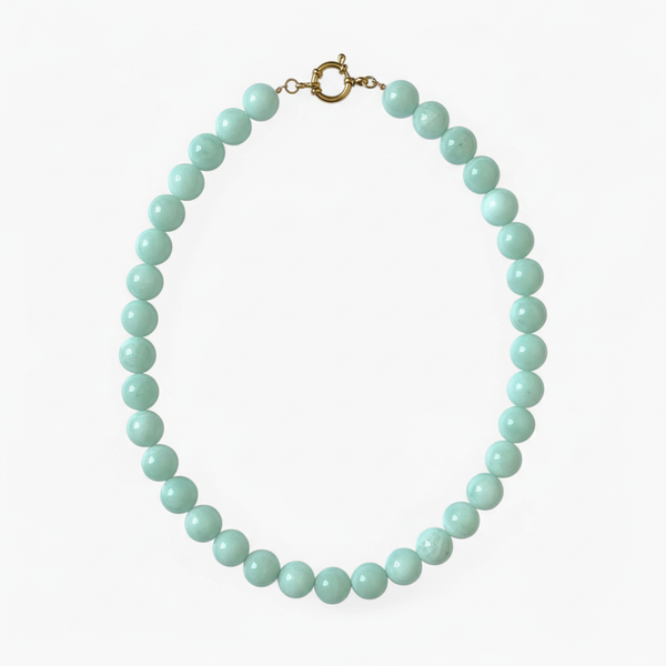 Collier Pierre de lune Garnierite