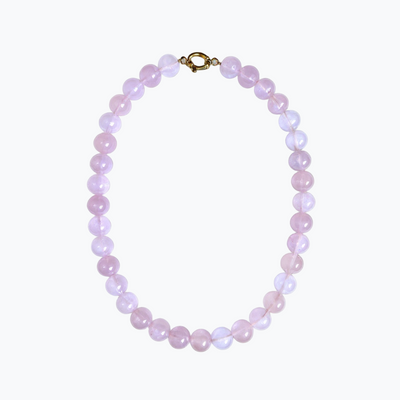 Collier Quartz Rose