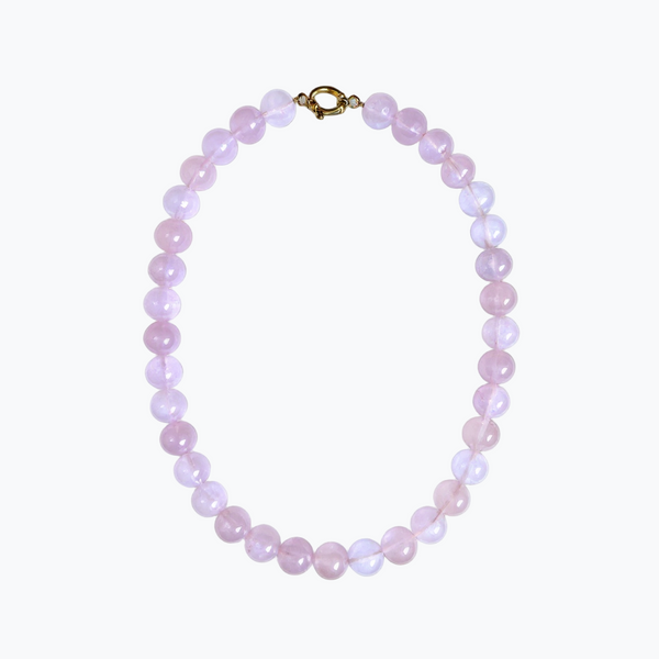 Collier Quartz Rose