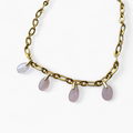 Collier Quartz Rose - Éclat