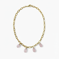 Collier Quartz Rose - Éclat