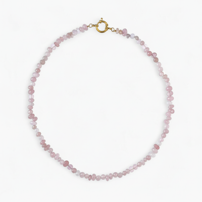 Collier Quartz Rose