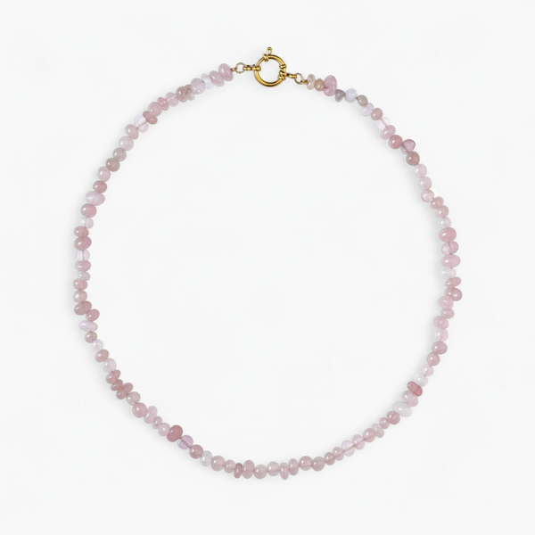 Collier Quartz Rose