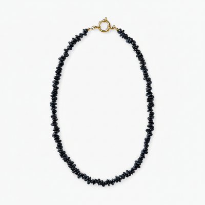 Collier tourmaline Noire
