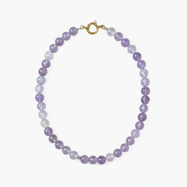 Collier Améthyste Lavande