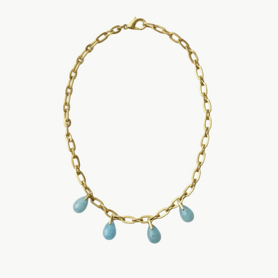 Collier Aigue Marine - Éclat