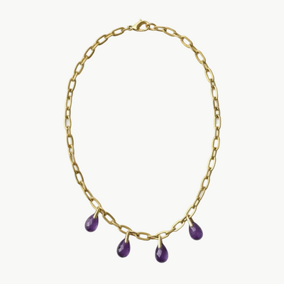Collier Améthyste - Eclat