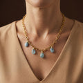 Collier Aigue Marine - Éclat