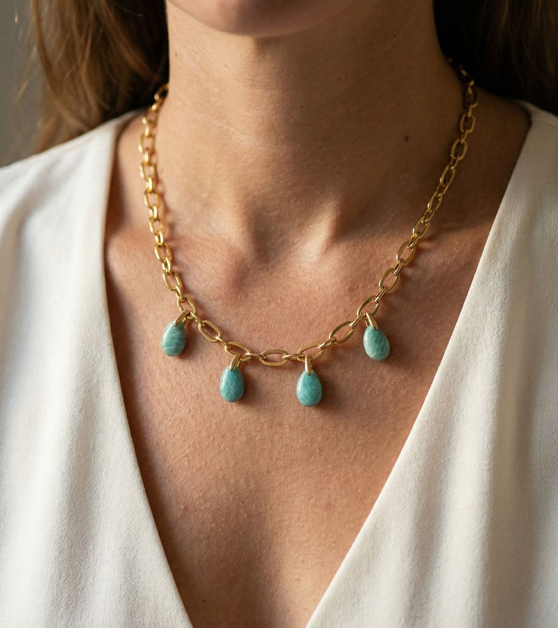 Collier Amazonite - Éclat