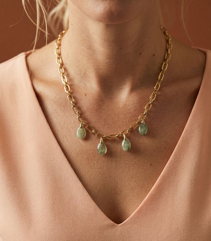 Collier Préhnite - Éclat