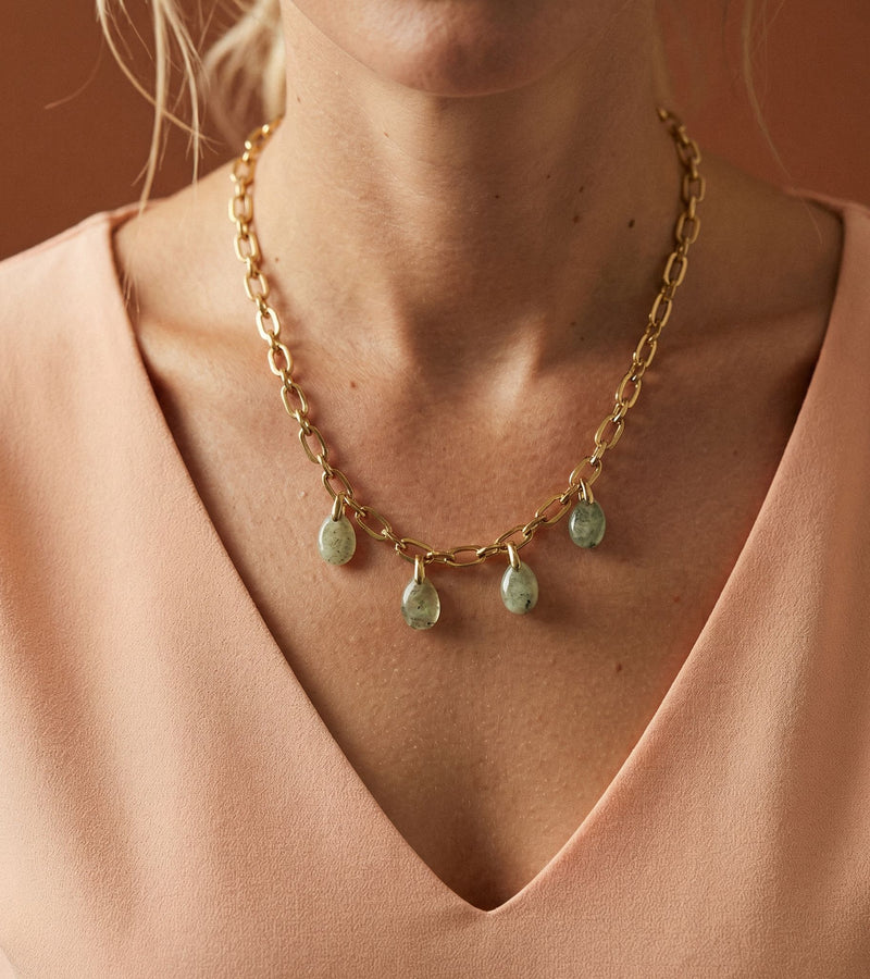 Collier Préhnite - Éclat