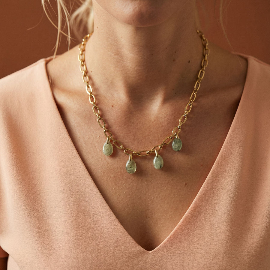 Collier Préhnite - Éclat