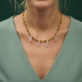 Collier Quartz Rose - Éclat
