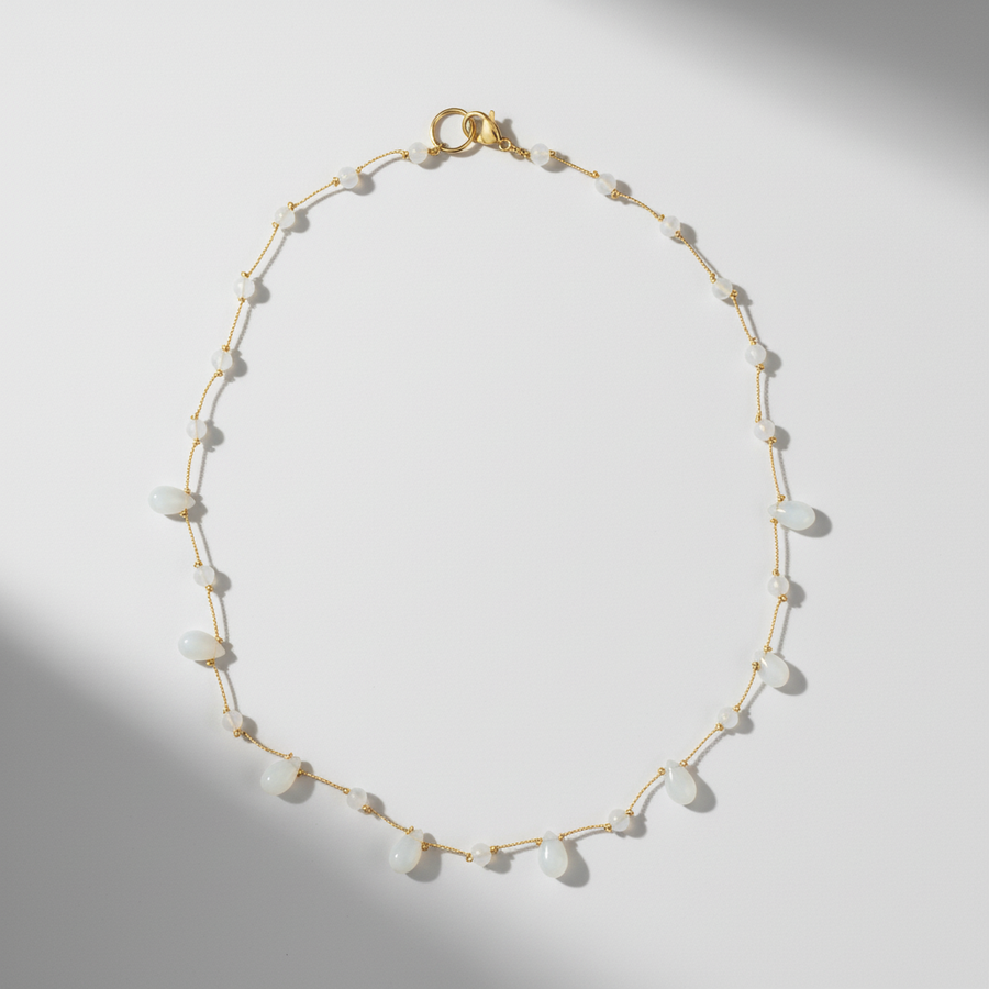 Collier goute Pierre de lune