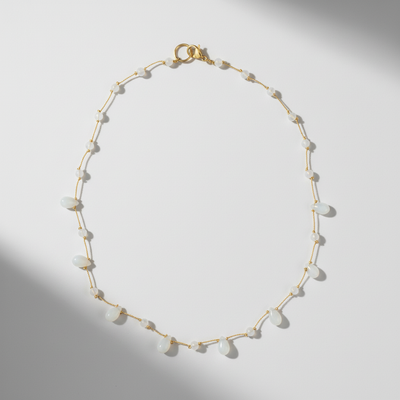 Collier goute Pierre de lune