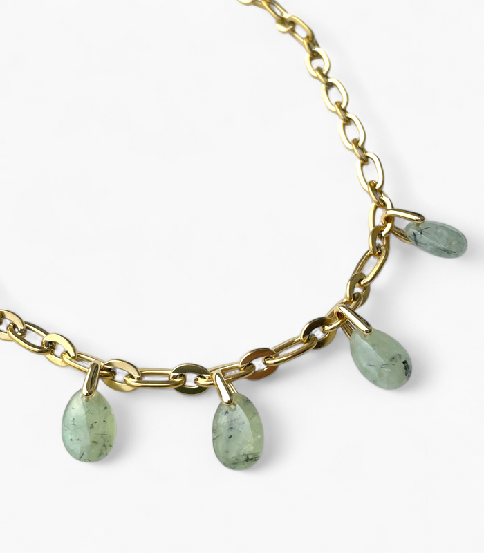 Collier Préhnite - Éclat