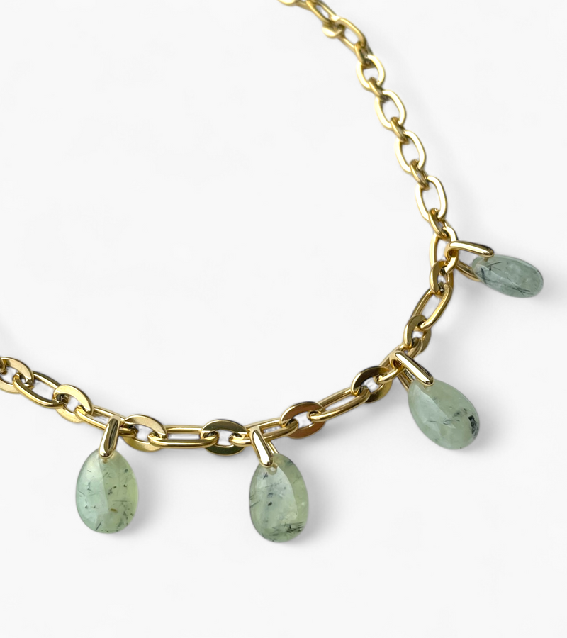 Collier Préhnite - Éclat