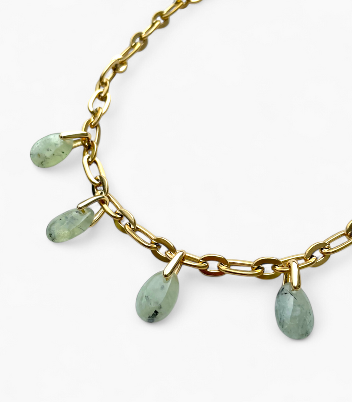 Collier Préhnite - Éclat