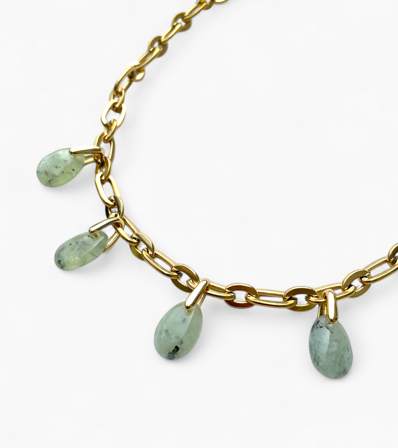 Collier Préhnite - Éclat