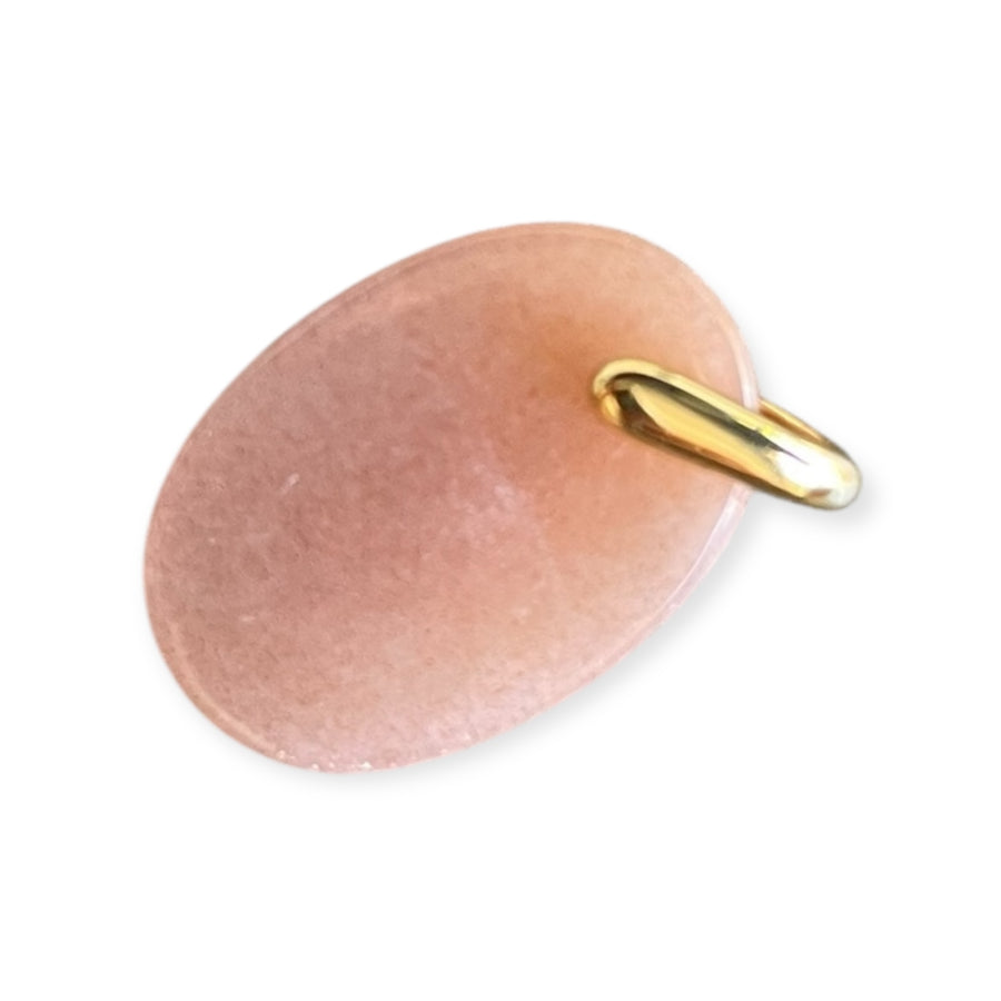 Pendentif Pierre de lune rose