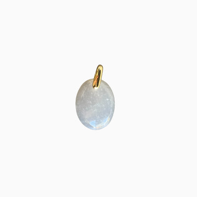 Pendentif Pierre de lune grise