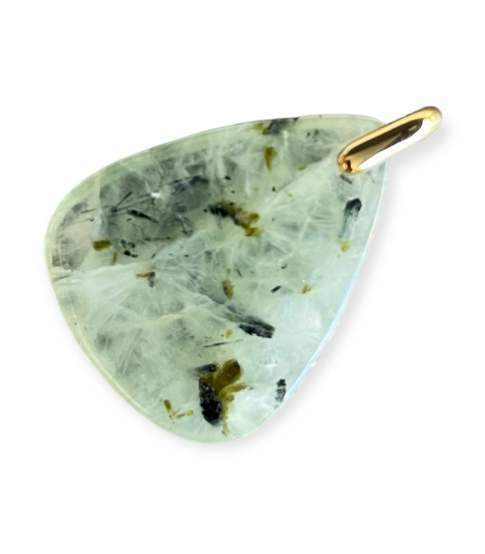Pendentif Préhnite