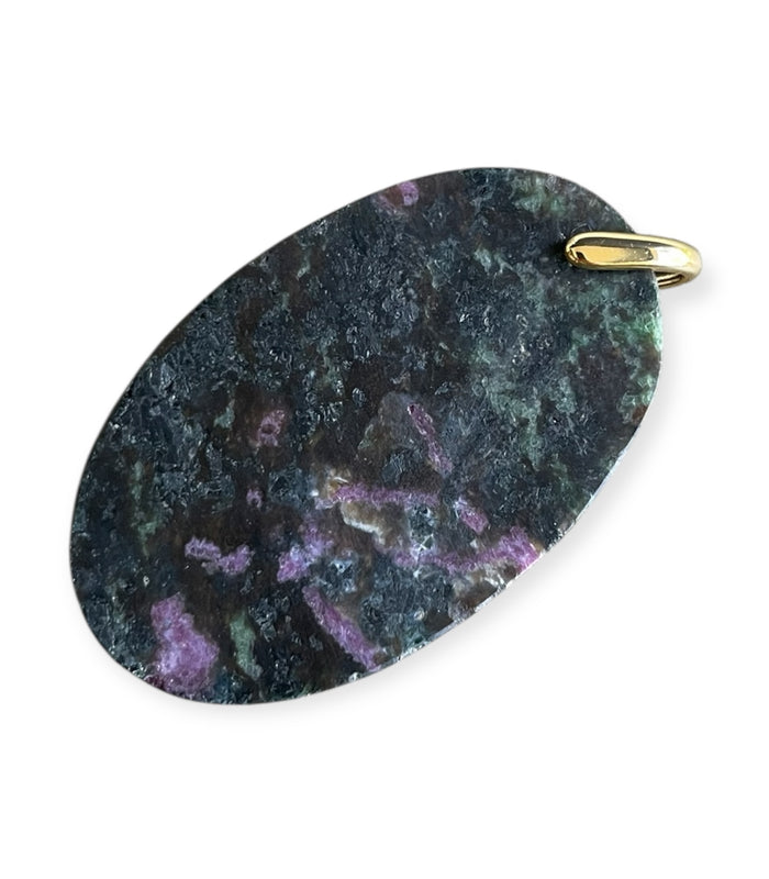 Pendentif Rubis Zoïsite