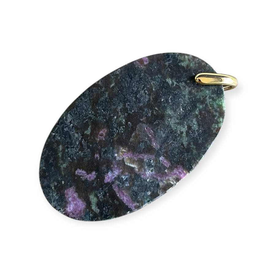 Pendentif Rubis Zoïsite