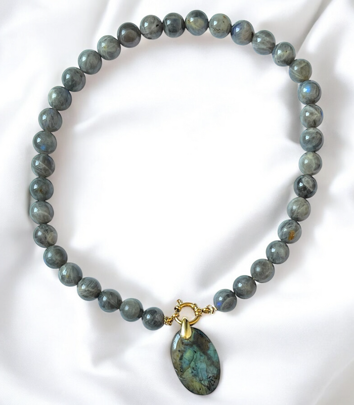 Pendentif Labradorite Multi couleur