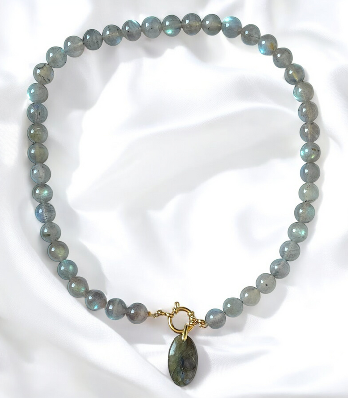 Pendentif Labradorite Multi couleur