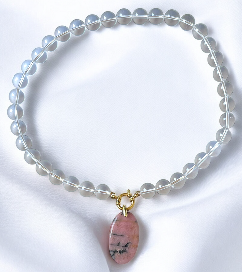 Pendentif Rhodonite Afrique