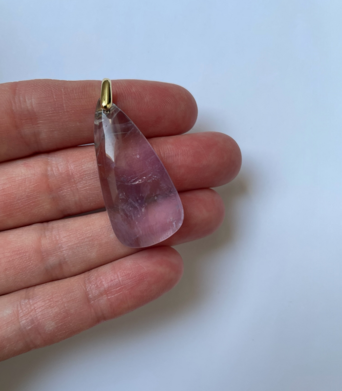 Pendentif Améthyste claire