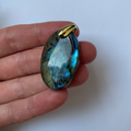 Pendentif Labradorite Multi couleur