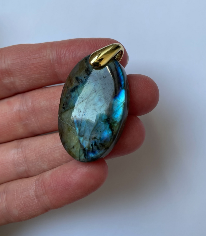Pendentif Labradorite Multi couleur