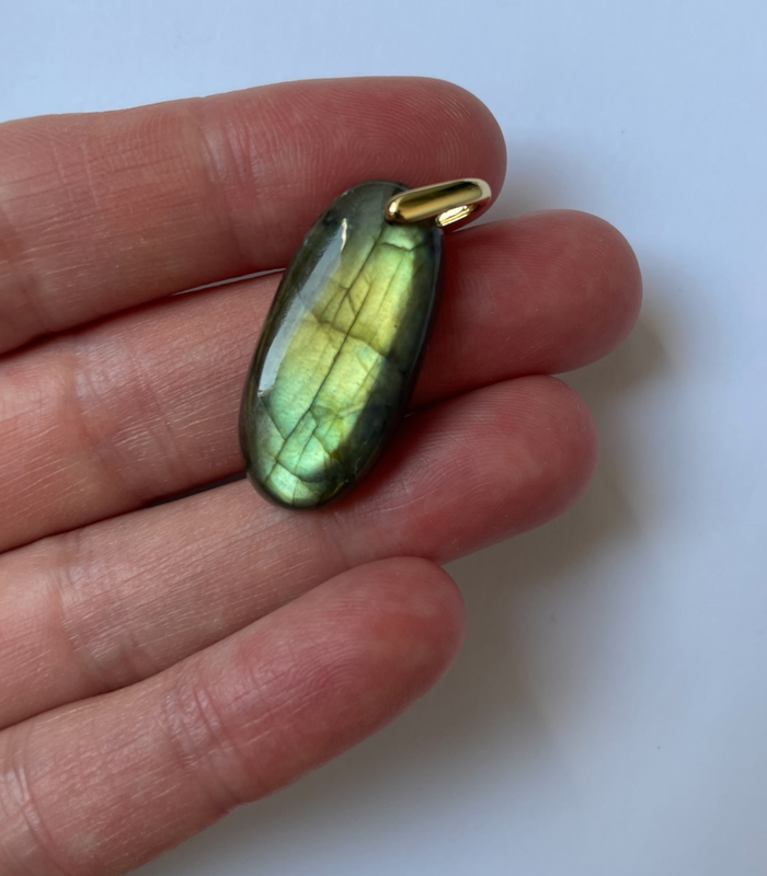 Pendentif Labradorite Multi couleur