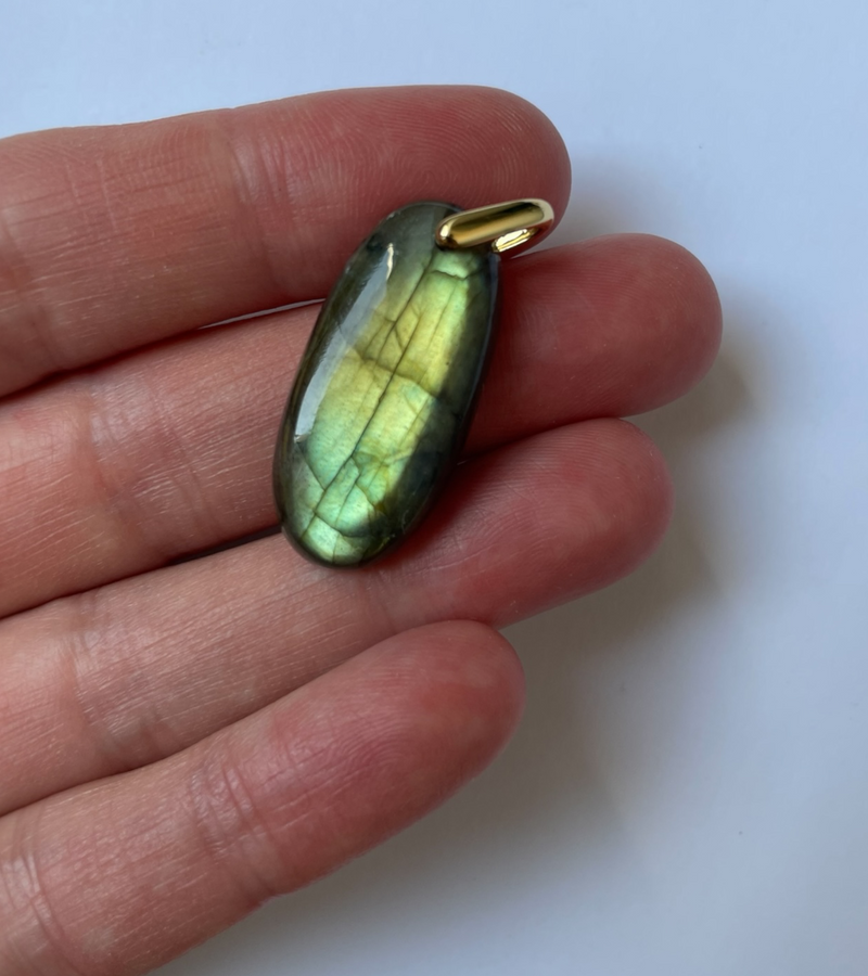Pendentif Labradorite Multi couleur