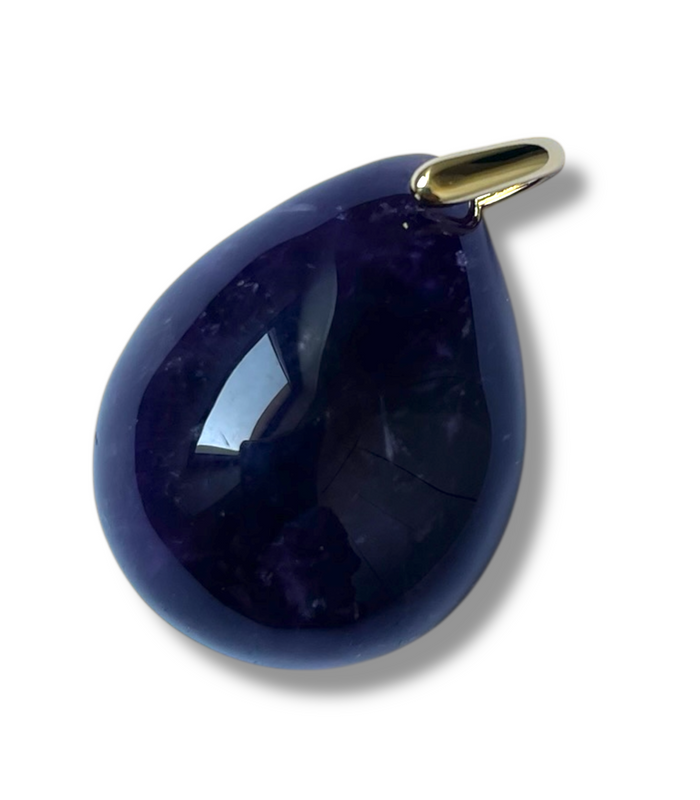 Pendentif Améthyste foncé