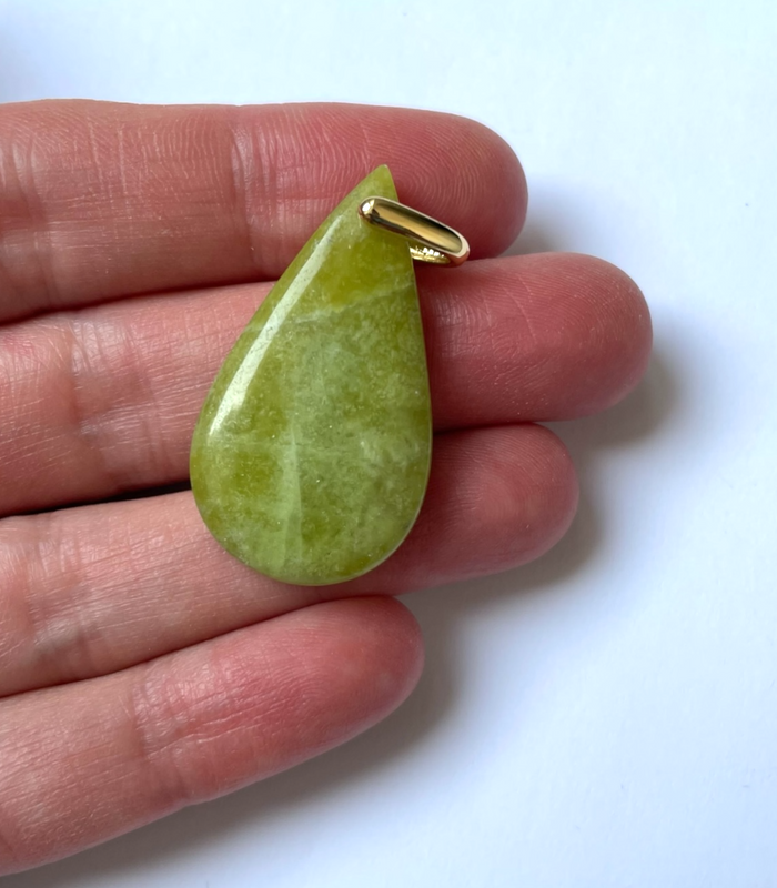 Pendentif Opale Verte