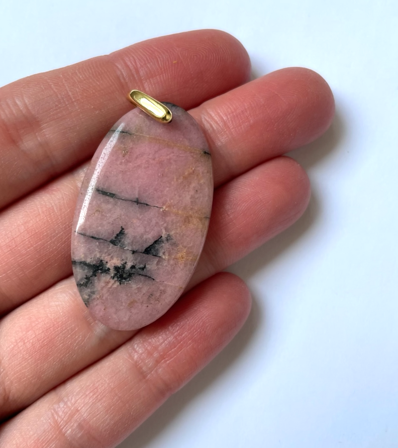 Pendentif Rhodonite Afrique